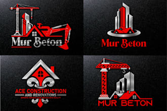 make real estate, home décor, roofing, and  handyman logo