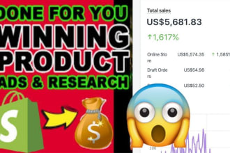 find shopify winning products and do shopify product research