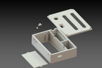 design pcb casing and housing for 3d printing