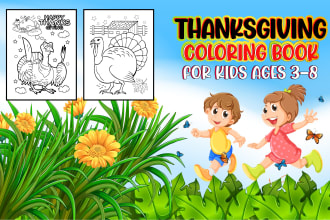 create unlimited coloring book pages and cover for amazon kdp