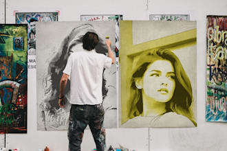 put your logo and photo on billboards and posters for fun