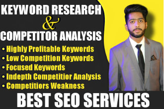 do longtail SEO keyword research and competitor analysis