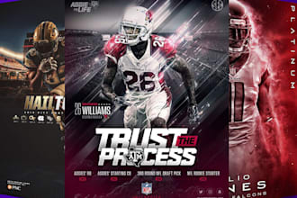 create an unbeatable sport flyer design in 4 hours