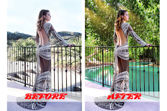 do photoshop edits, face swap, image resize professionally