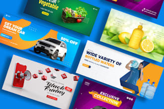 design animated HTML5 banner ads for google ads , gif ads