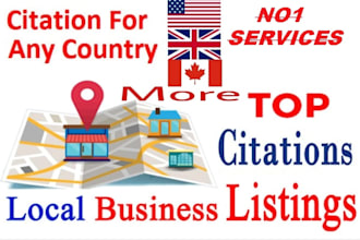 build high quality citations and directories for any country