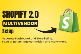 create multi vendor ecommerce marketplace website