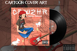 make cartoon cover art for your music