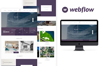 design or redesign your business webflow website