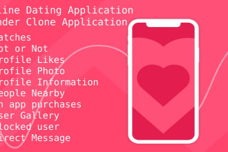design and develop dating app like tinder bumble