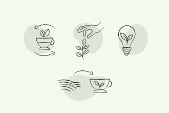 create amazing custom vector icons, icon design