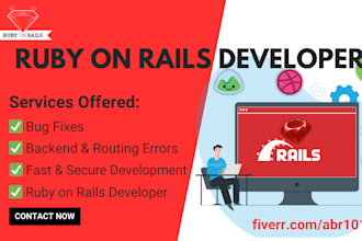 fix and customize your ruby on rails websites