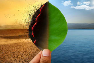 research climate change, sustainable living, and environmental science