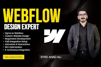 be your webflow website design expert