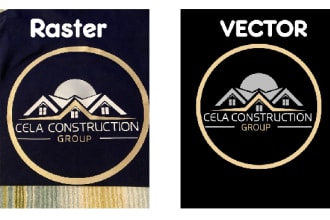 do cleanup, retouch logo into high quality vector