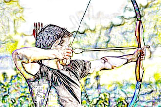 convert any of your pictures to color pencil art
