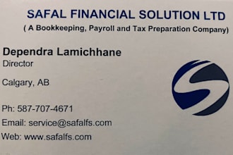 provide bookkeeping tax and payroll services