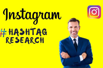 research an effective hashtag to grow your instagram