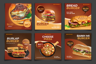 design stylish instagram post, fb ads, insta ads in 24h
