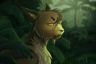 draw any characters, ocs you want in a scene