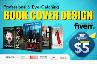 design book cover, book interior and ebook