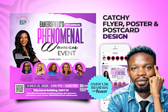 design modern church flyer, church event or worship flyer