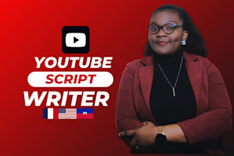 write SEO optimized video script for youtube channel