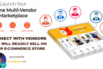 develop multi vendor ecommerce marketplace website