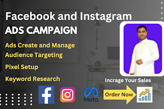 create and manage facebook ads instagram paid social media