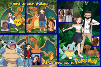 draw a pokemon custom portrait