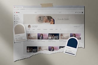 create linkedin, youtube, twitter, x social media banner