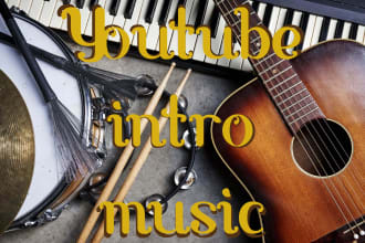 write and produce original music for your youtube intro