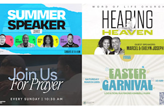 create a graphic for your next church event or announcement