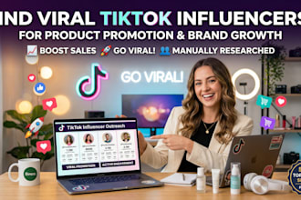 find viral tiktok influencers for your product promotion