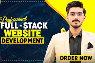 develop full stack web app and do custom web development in nextjs