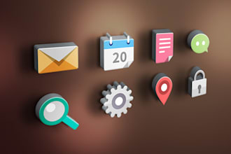 make your logo very 3D realistic