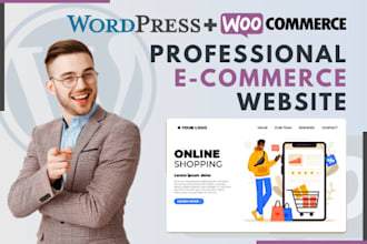 create responsive ecommerce wordpress website