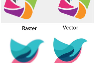 edit, recreate, redesign, fix or vectorize your logo in 12 hours