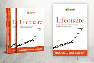 design a simple yet elegant book cover