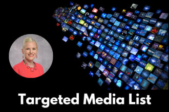 provide you with a list of media contacts