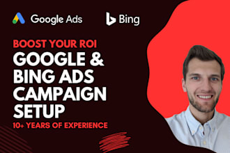 setup google ads campaign, adwords, bing SEM PPC search ads