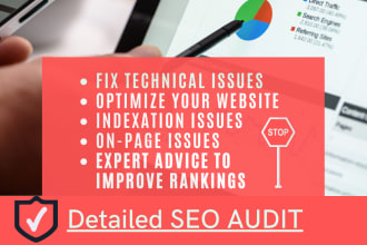 perform a deep and technical SEO audit