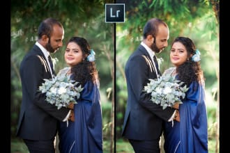 wedding photo editing in lightroom