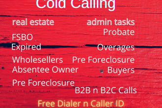 be your realtime virtual assistant and cold caller