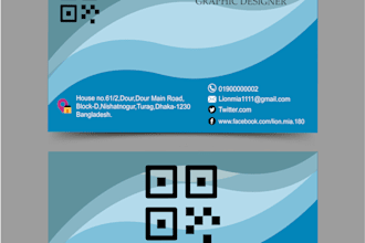 create a bussiness card design