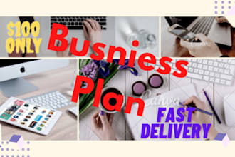 prepare business plan, proposal with forecasting