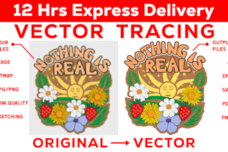 vectorize logo, vector tracing, redraw, convert image to vector