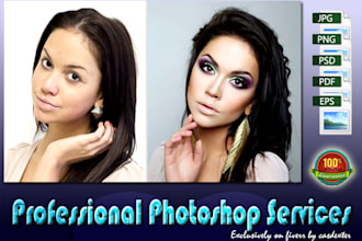 do professional photoshop editing