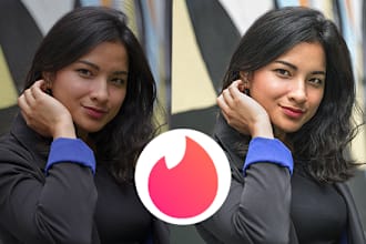 retouch, edit your photos for tinder, bumble, dating apps