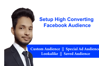 setup high converting facebook audience for your ads campaign lookalike